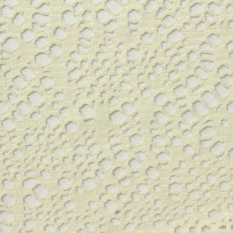 Light Beige Openwork Knit, Polyester