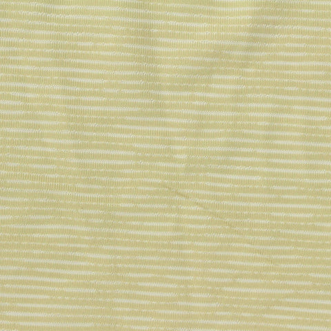 Pale Yellow Horizontal-Stripe Knit, Polyester