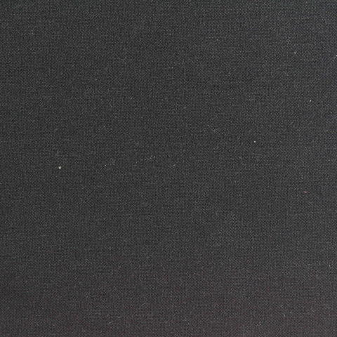 Polyester Cotton Scuba Knit Fabric, 250 gsm, 155 cm — Black