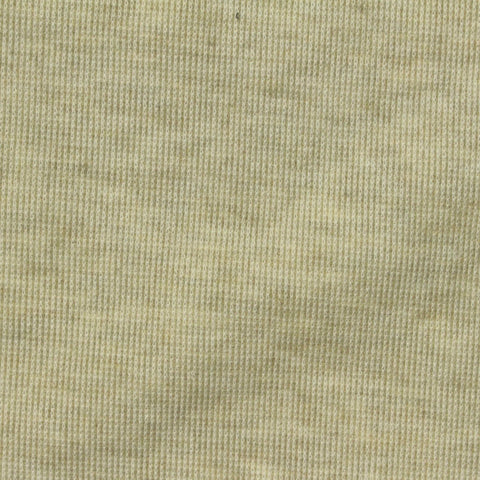 Pale Olive Heather Jersey Knit, Poly-Viscose