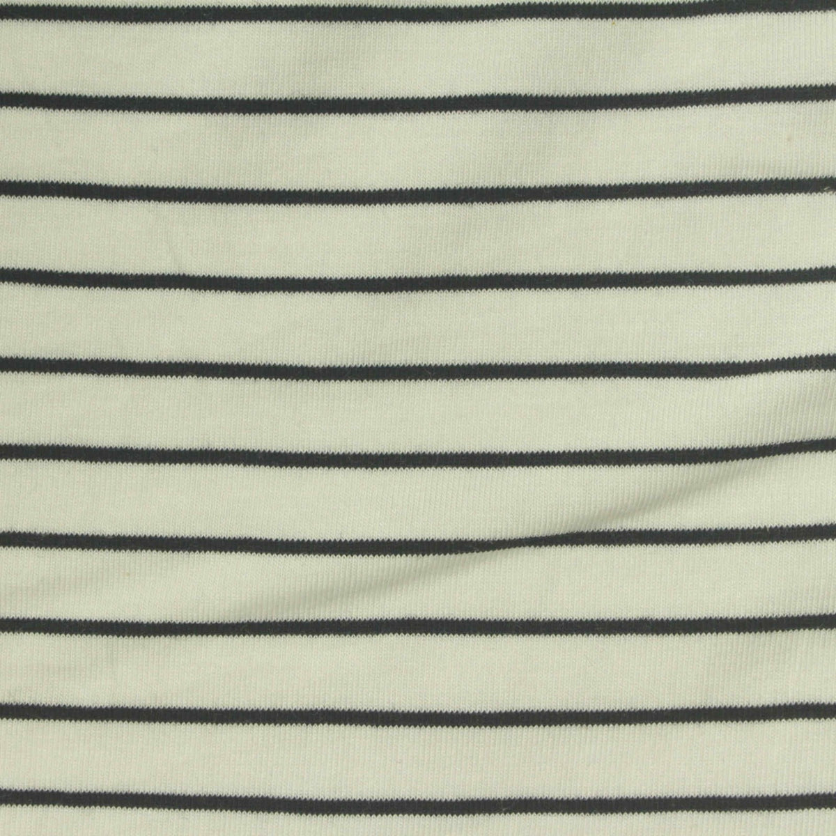 Yarn-Dyed Modal Cotton Stretch Jersey Knit Fabric, 180 gsm, 170 cm — White