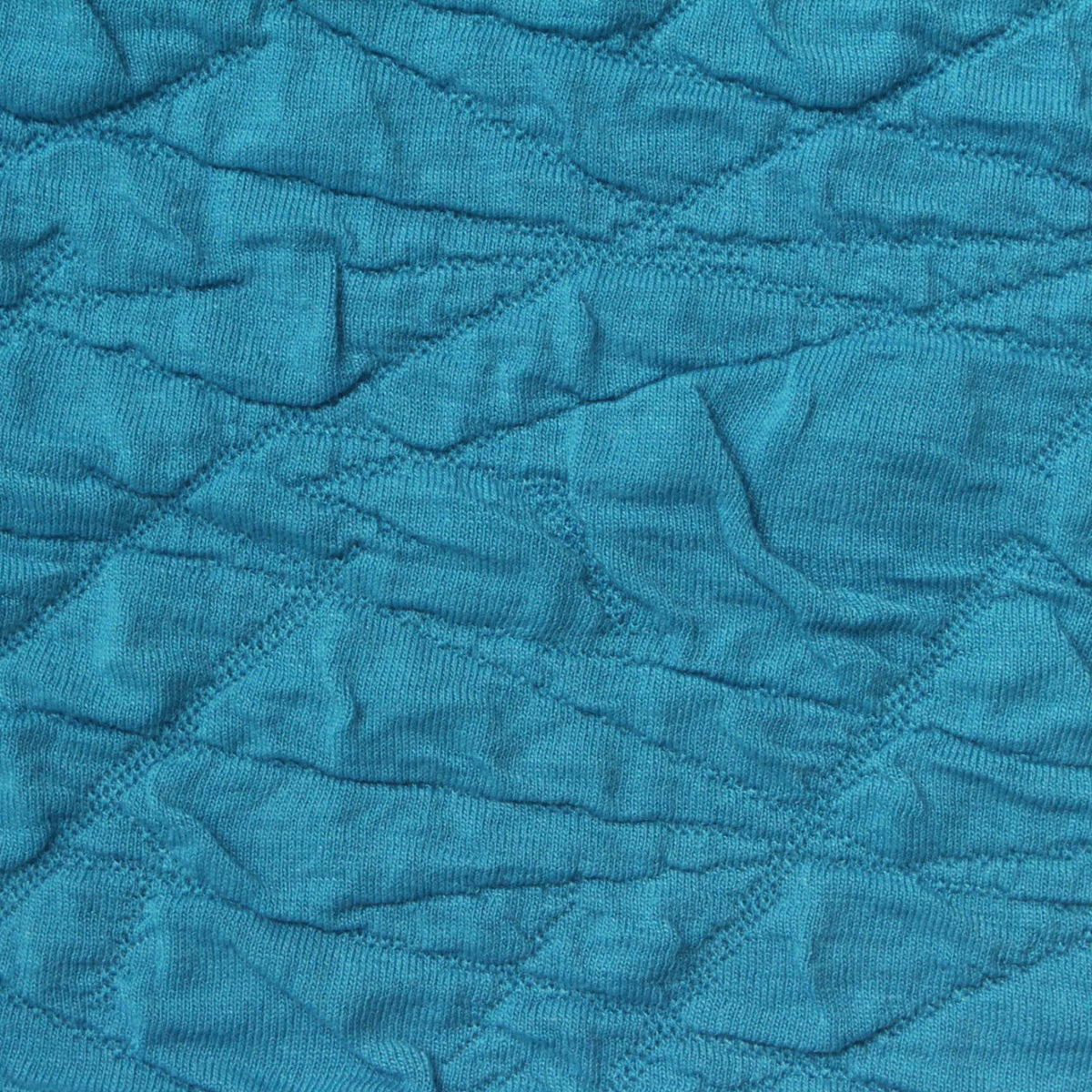 Teal Textured Jacquard, Polyester