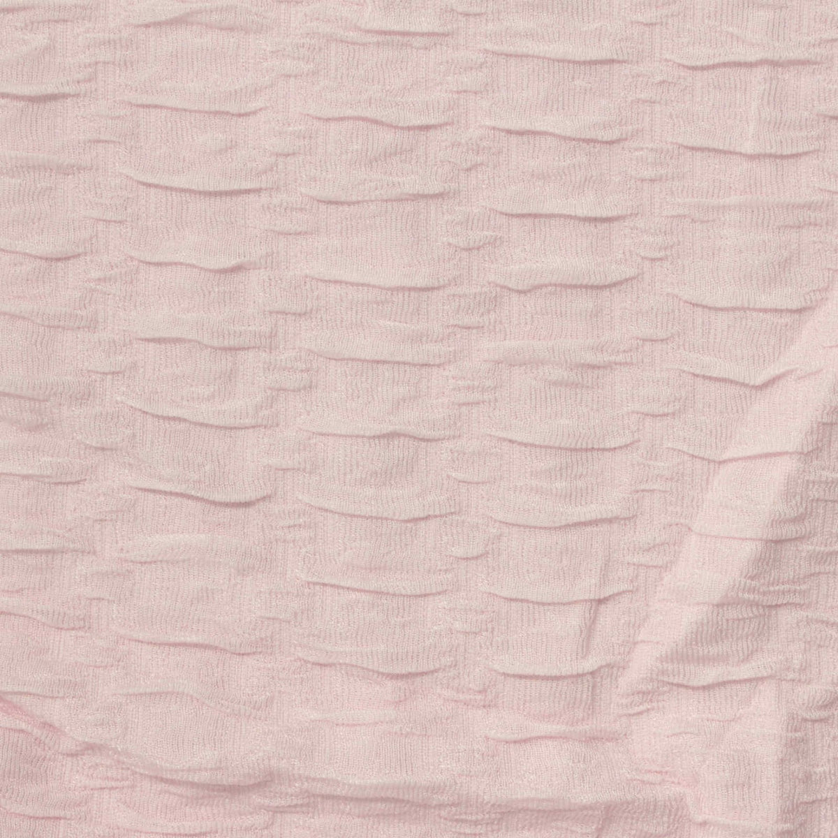 Light Pink Textured Crepe, Polyester