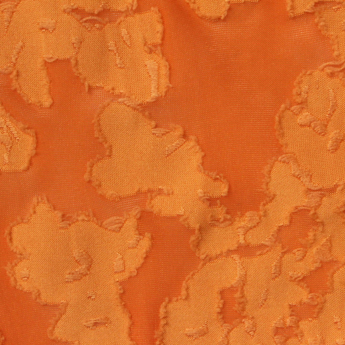 Orange Textured Jacquard, Polyester