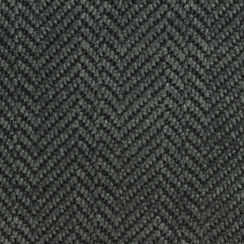 Dark Grey Textured-Herringbone Knit, Polyester