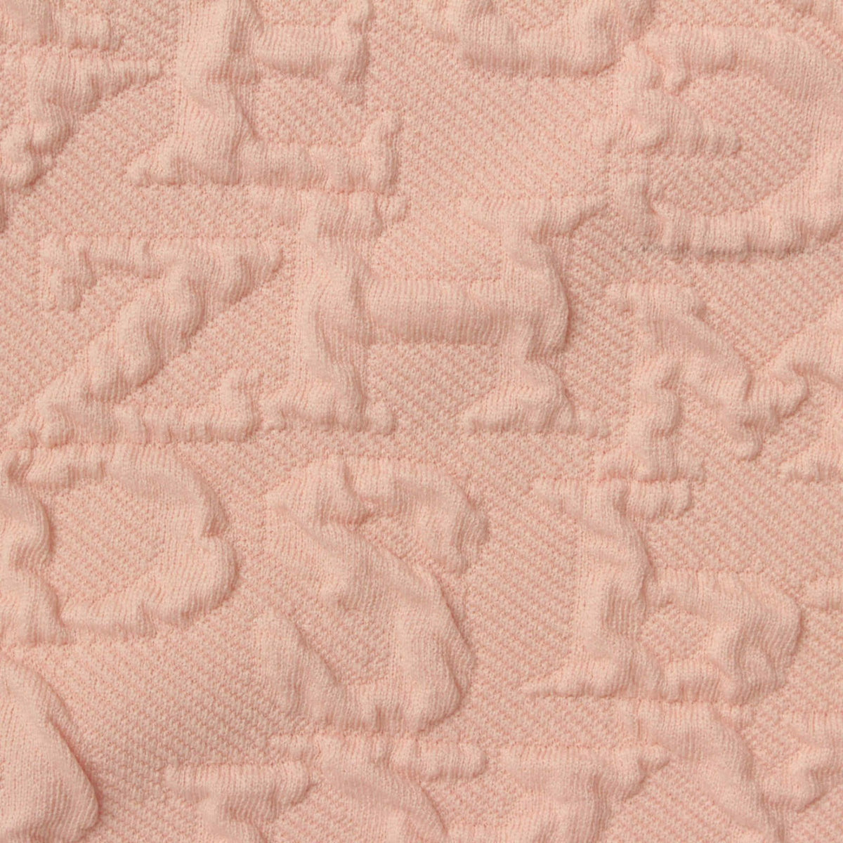 Pink Interlock Knit, Polyester