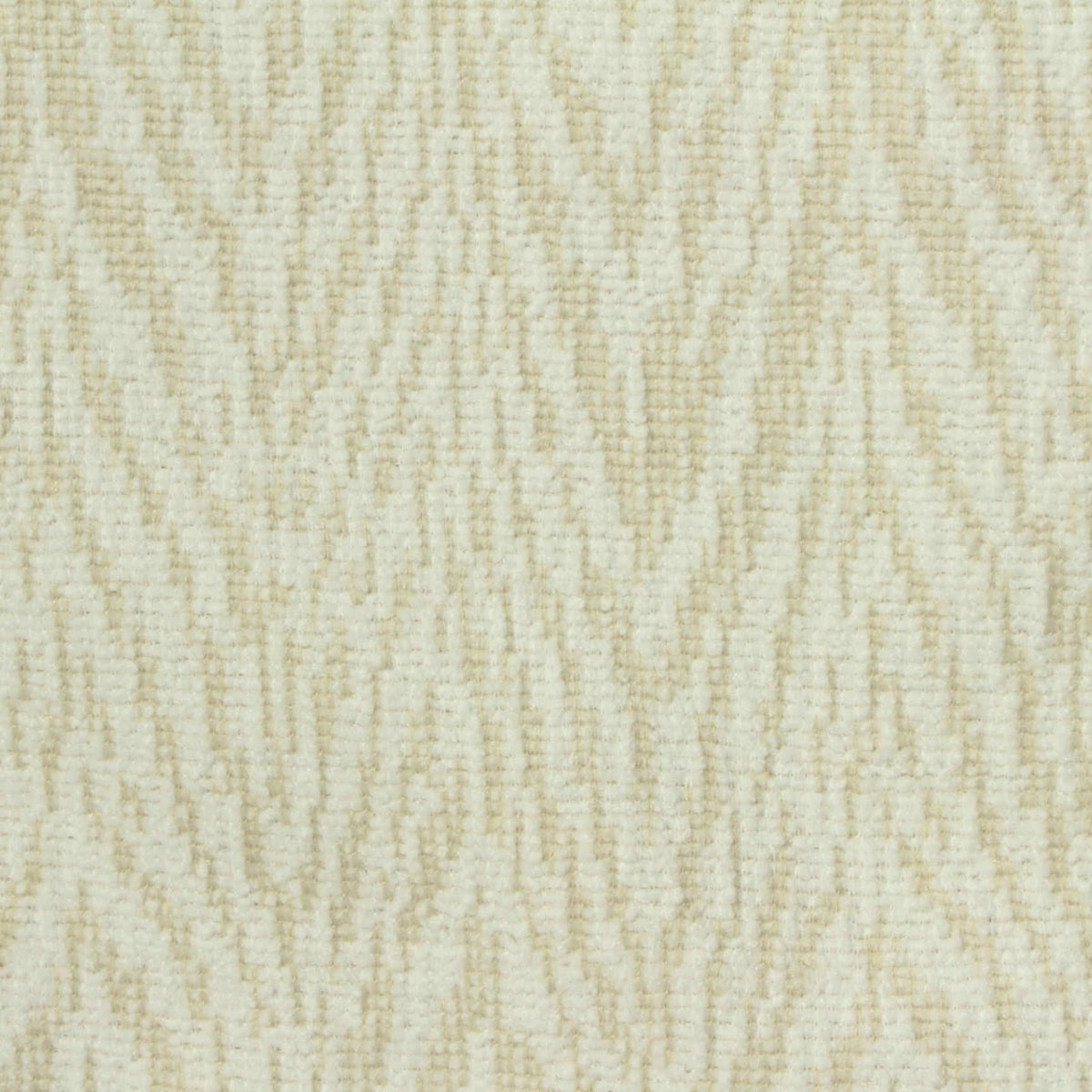 Beige Textured-Chevron Chenille, Polyester