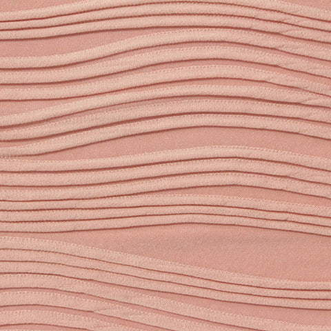 Dusty Pink Textured Jersey Knit, Polyester