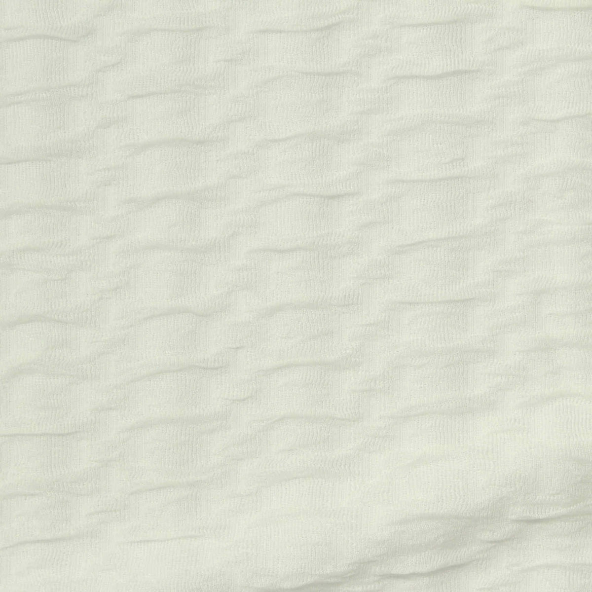 White Textured Crepe, Polyester
