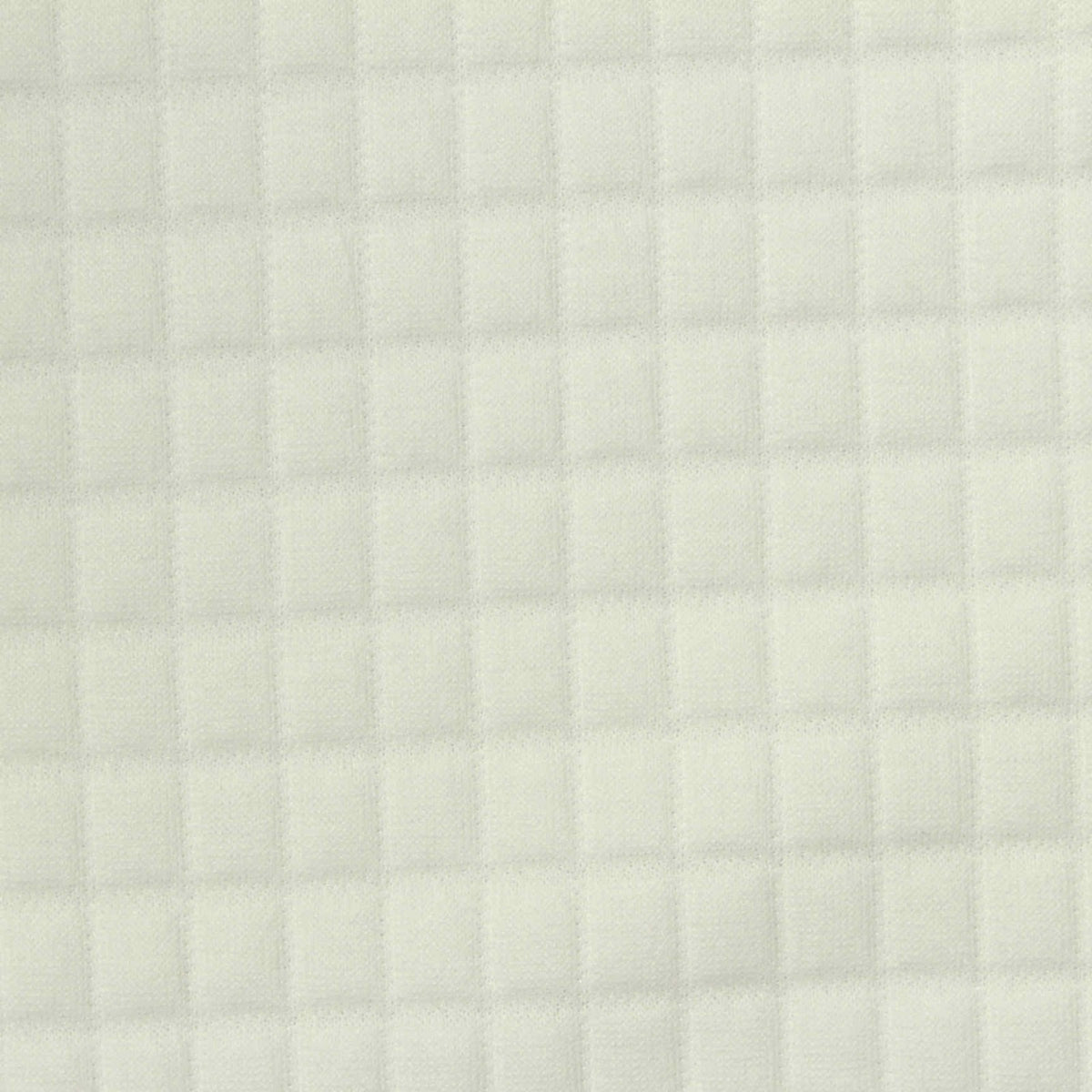 White Square Knit, Polyester