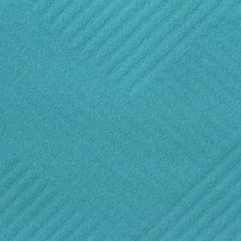 Teal Diagonal-Line Knit, Polyester