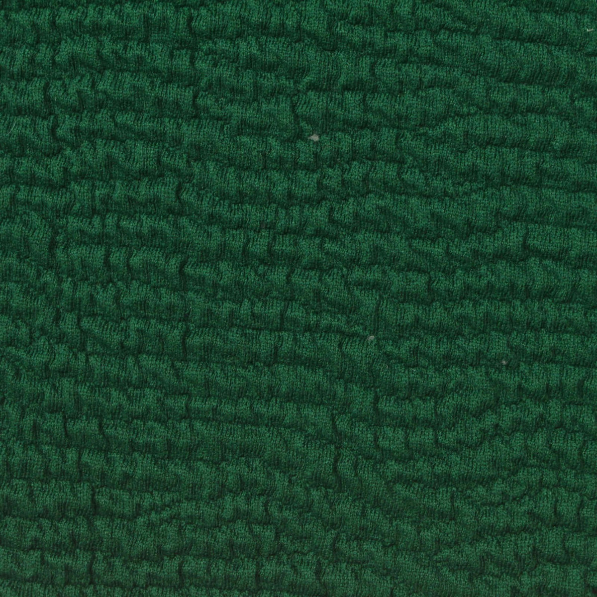 Dark Green Textured Crepe, Polyester