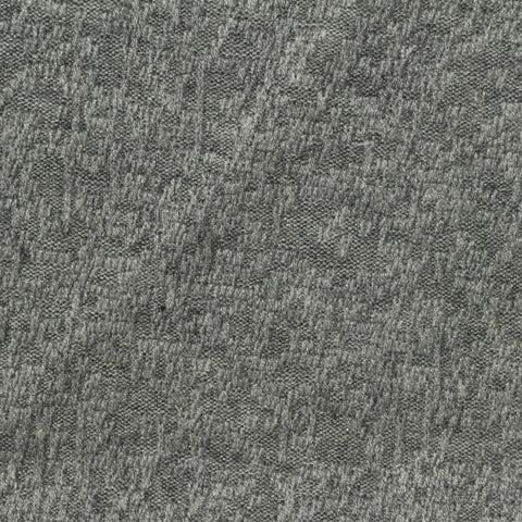 Grey Textured Pointelle Knit, Viscose-Poly