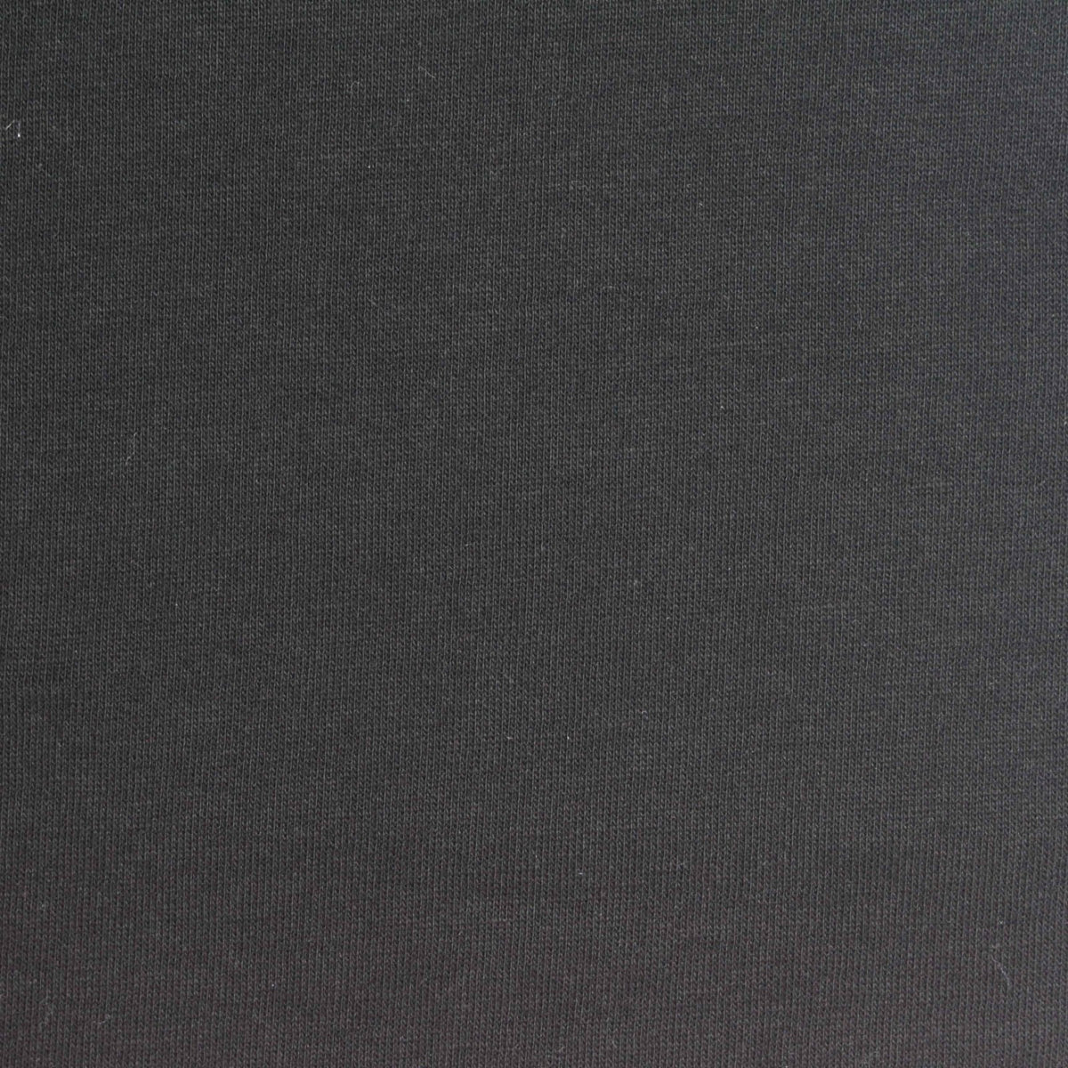 Cotton Polyester Scuba Knit Fabric, 190 gsm, 160 cm — Black