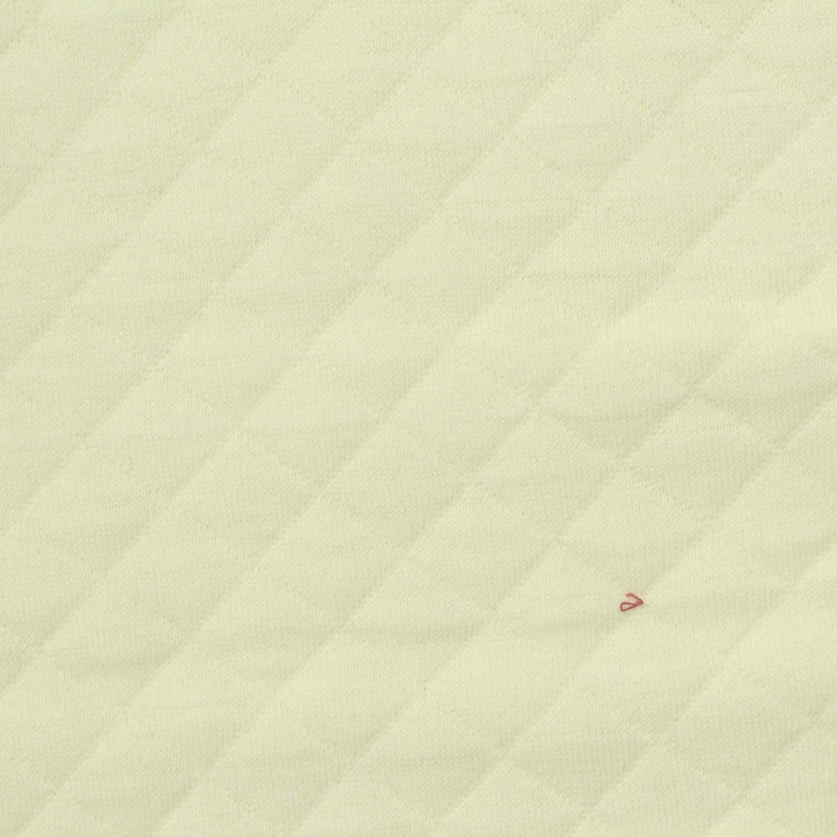 Pale Yellow Diamond Jacquard, Cotton-Poly