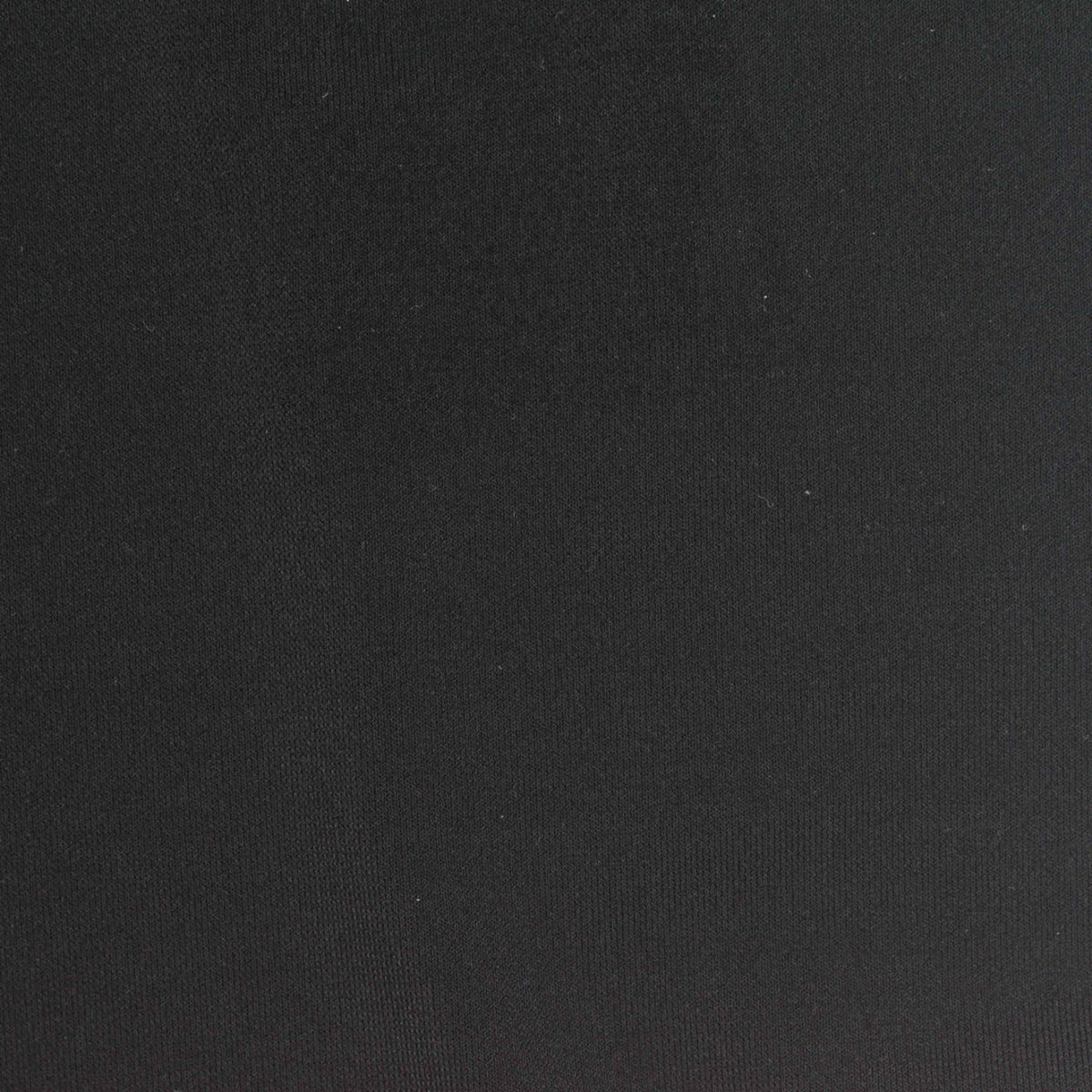 Polyester Stretch ITY Knit Fabric, 250 gsm, 155 cm — Black