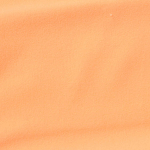 Brushed Polyester Stretch Sateen Fabric, 215 gsm, 150 cm — Orange