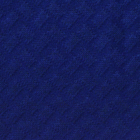 Royal Blue Textured Jacquard, Acrylic-Poly