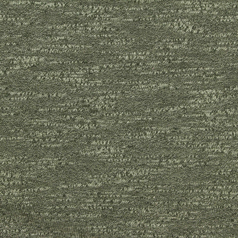 Olive Heathered-Marl French Terry, Poly-Viscose