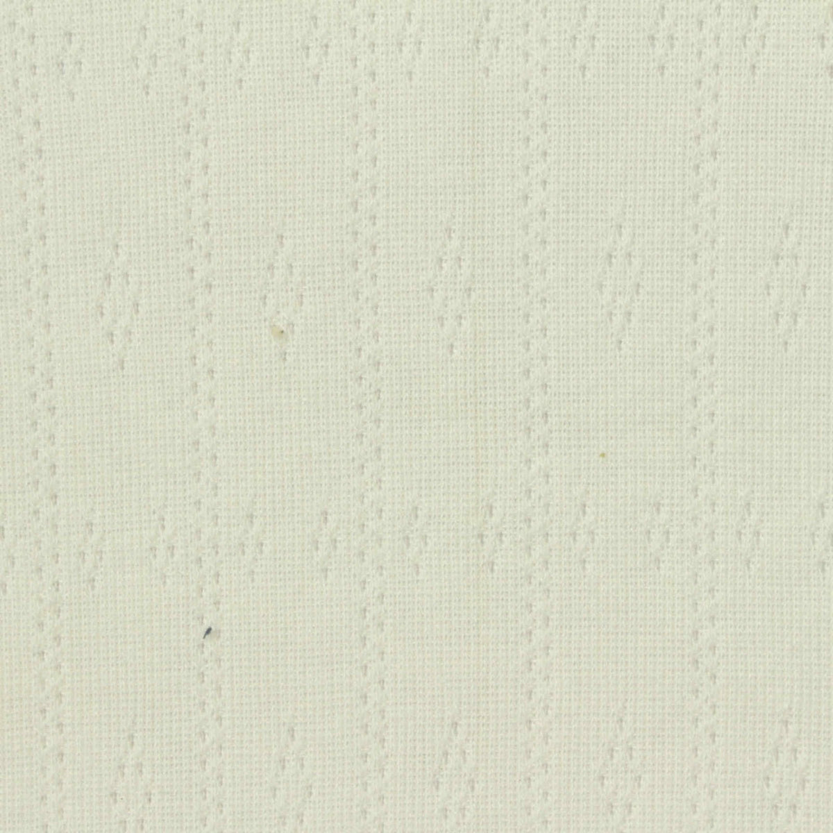 Off-White Diamond Pointelle Knit, Poly-Viscose