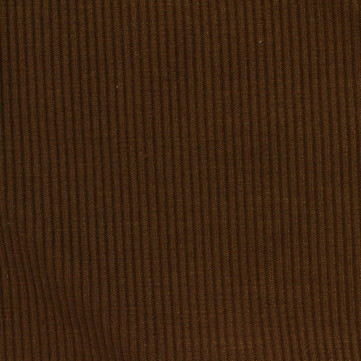 Brown Ribbed Rib Knit, Polyester