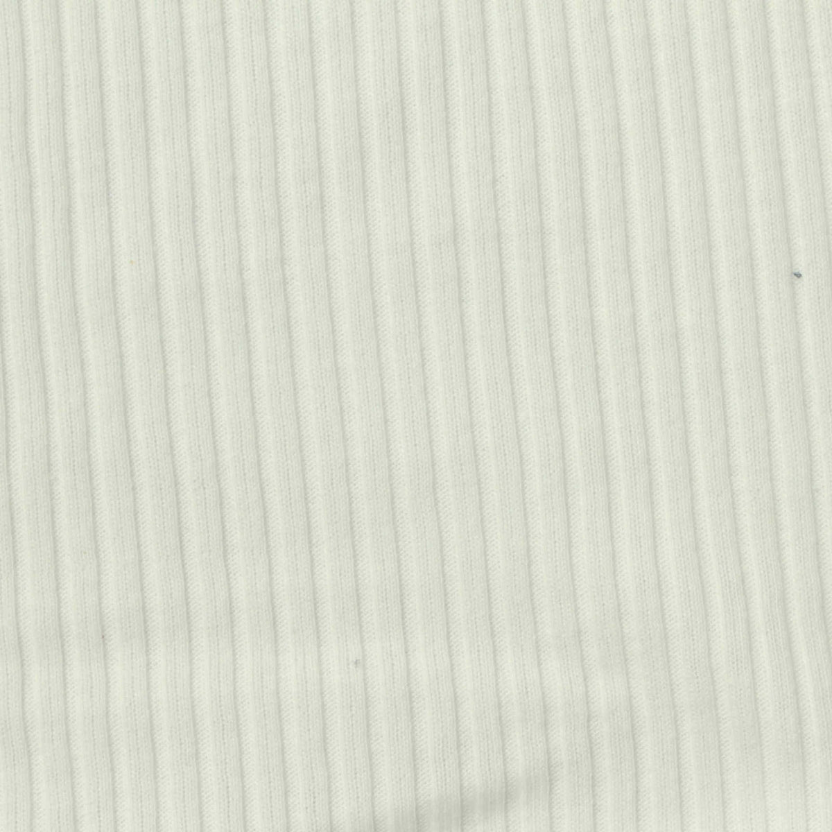 White Ribbed Rib Knit, Cotton
