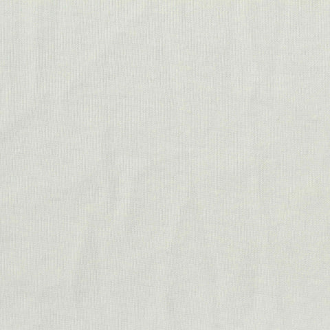 Off-White Rib Knit, Poly-Cotton