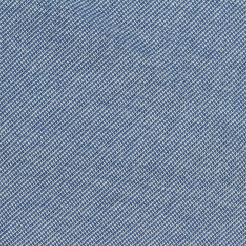 Blue Fine-Marl Piqué Knit, Cotton-Nylon