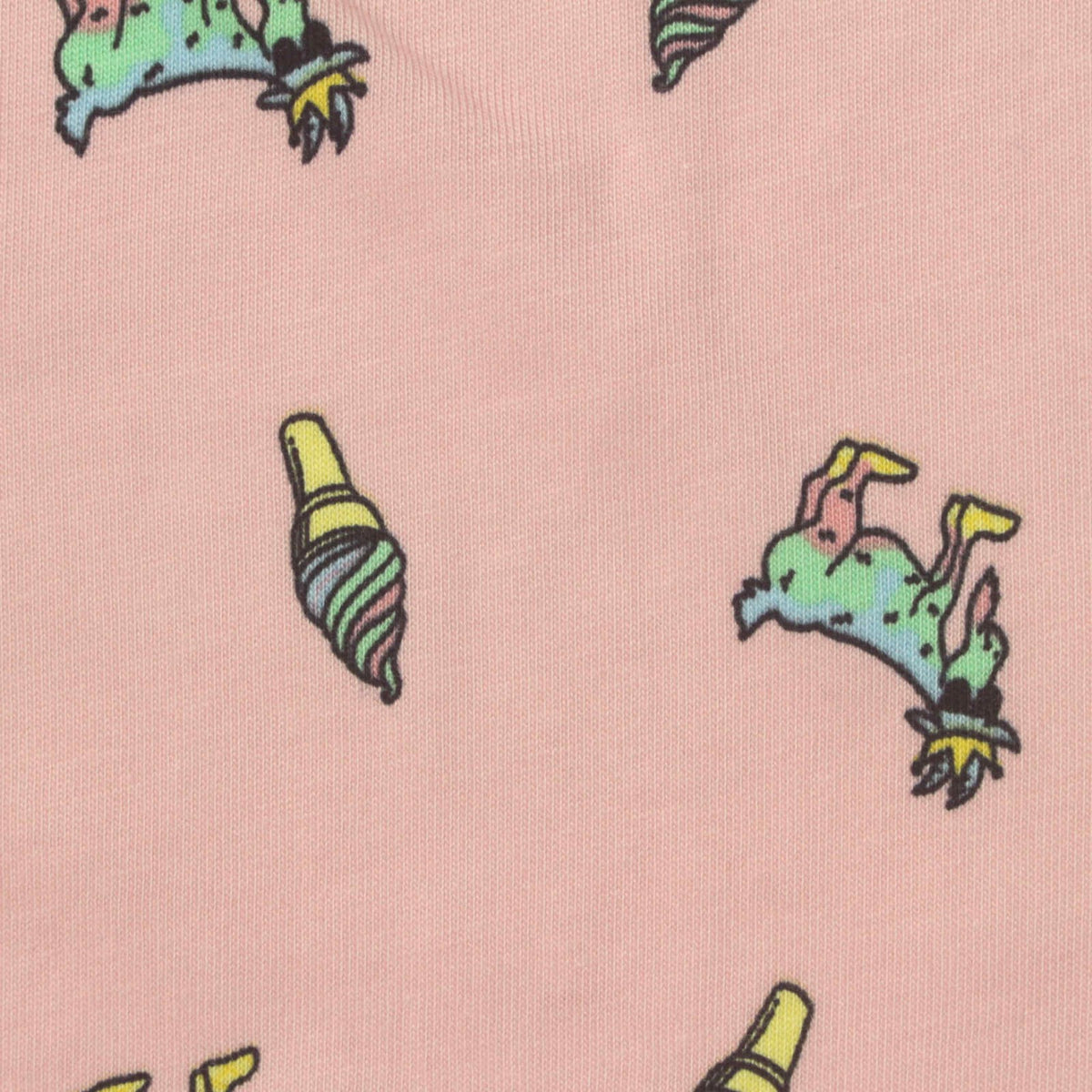 Animal Print Cotton Modal Jersey Knit Fabric, 180 gsm, 170 cm — Pink