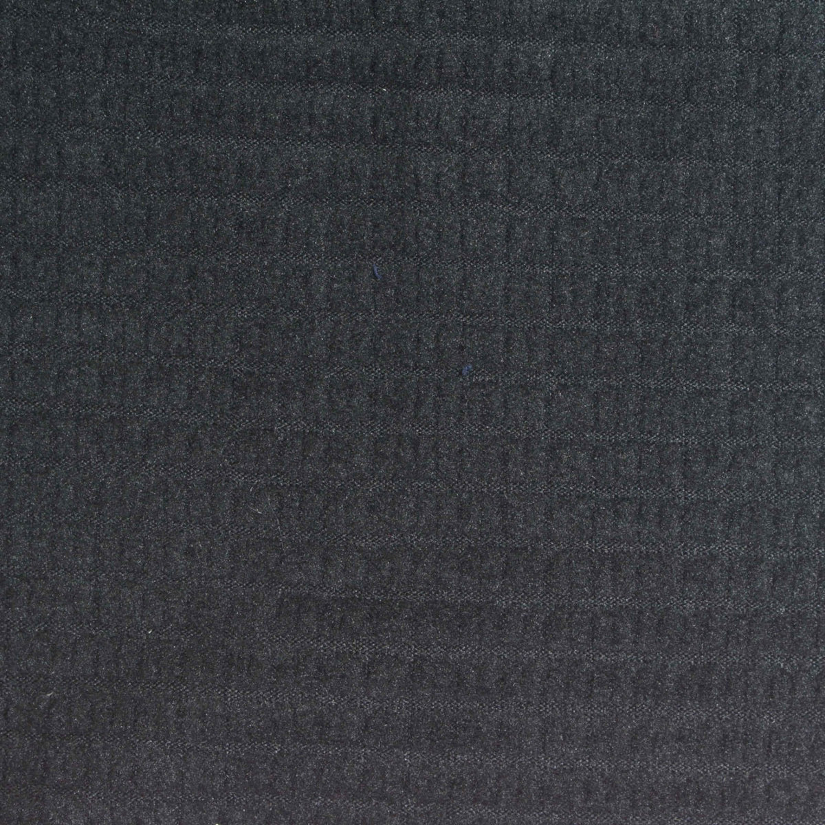 Dark Charcoal Textured Fleece, Polyester