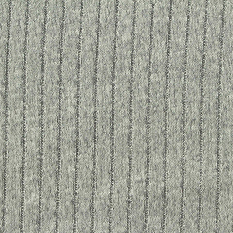 Grey Heather Rib Knit, Polyester