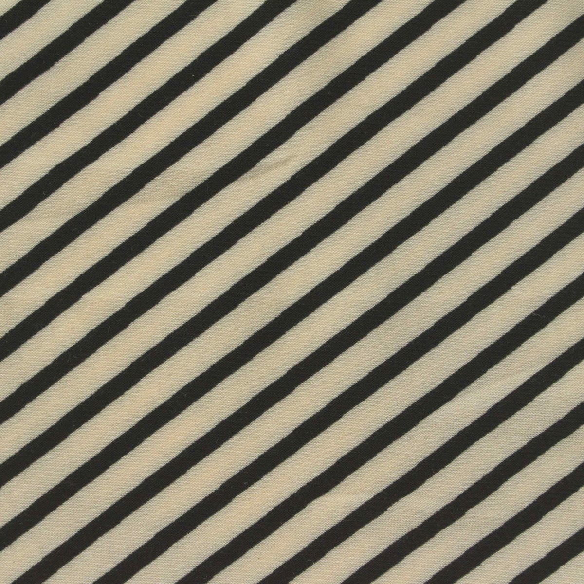 Black Stripes ITY Knit, Polyester