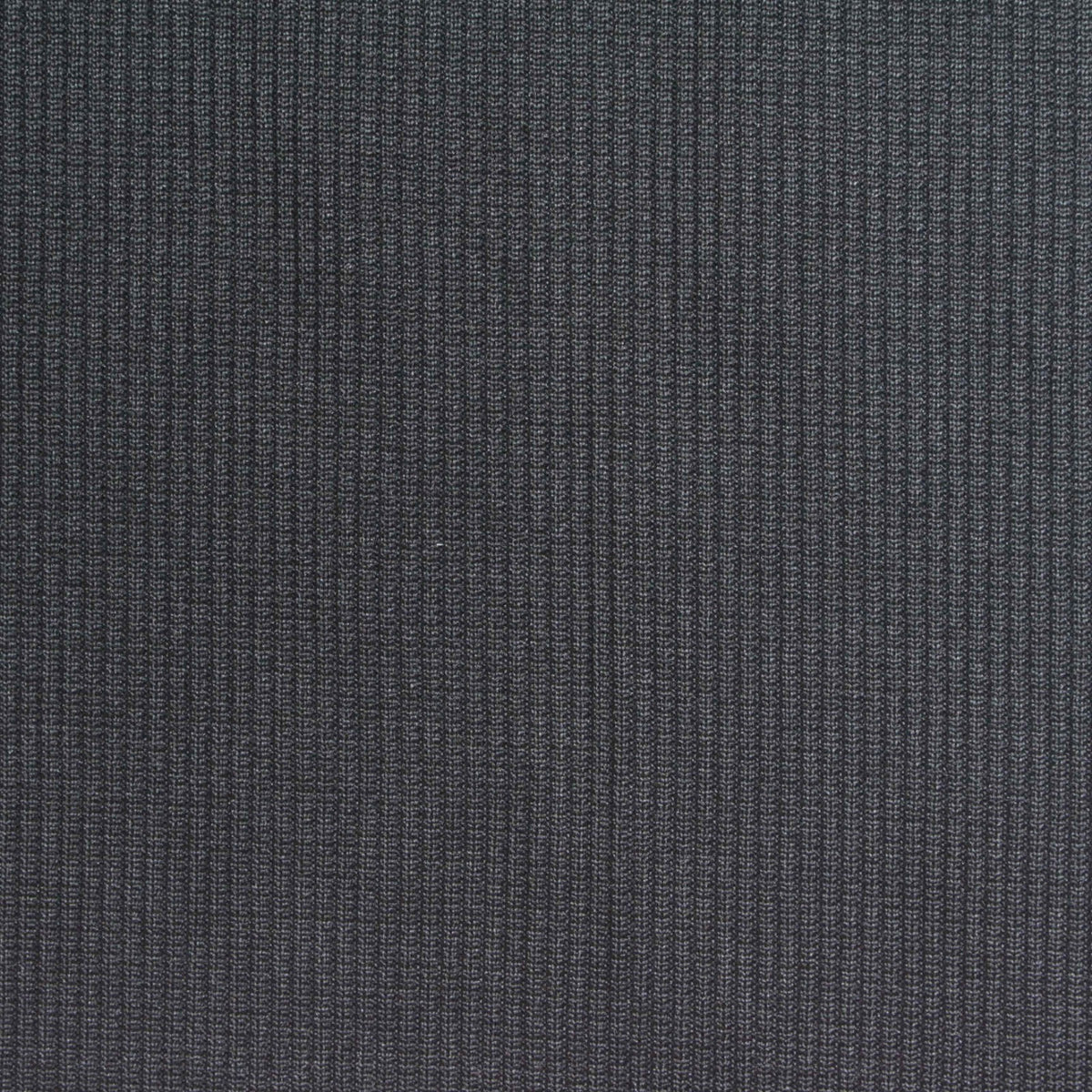 Dark Grey Textured Rib Knit, Polyester