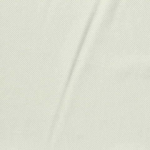 Off-White Textured Piqué Knit, Polyester