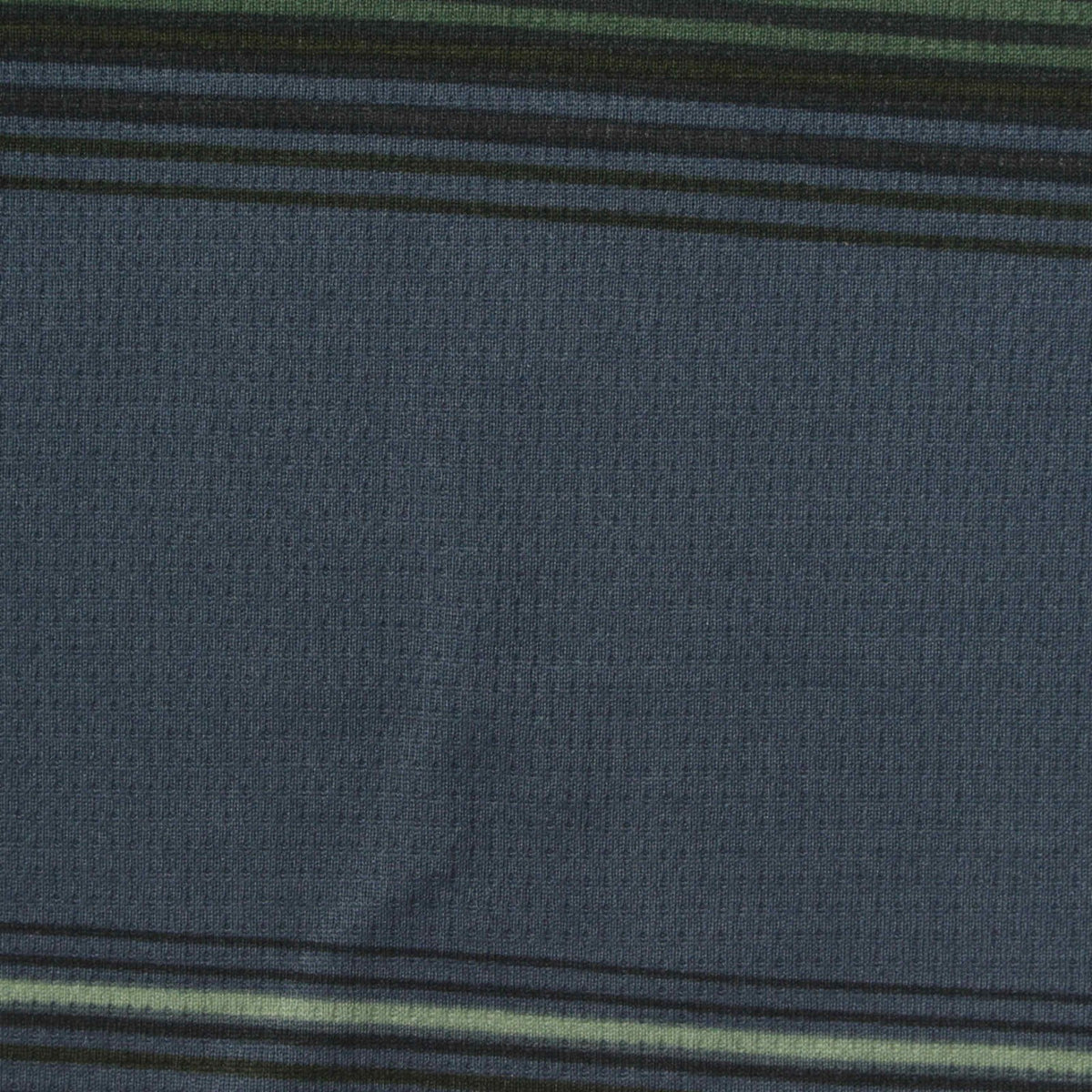 Navy Horizontal-Stripe Birdseye Knit, Polyester