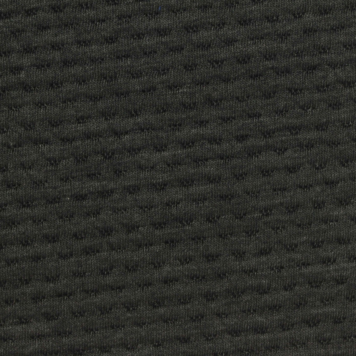 Black Textured Scuba Knit, Poly-Tencel Lyocell