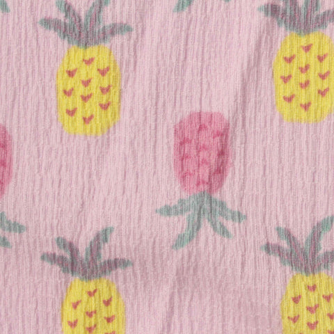 Yellow Textured Crepe, Polyester