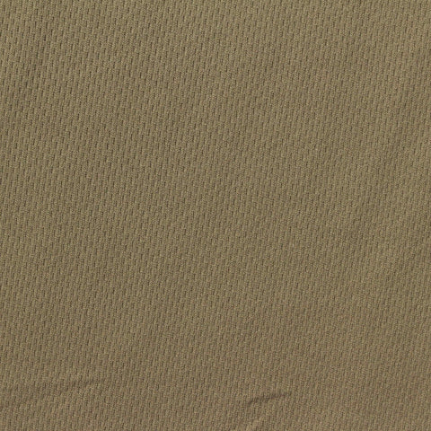 Khaki Textured Birdseye Knit, Polyester