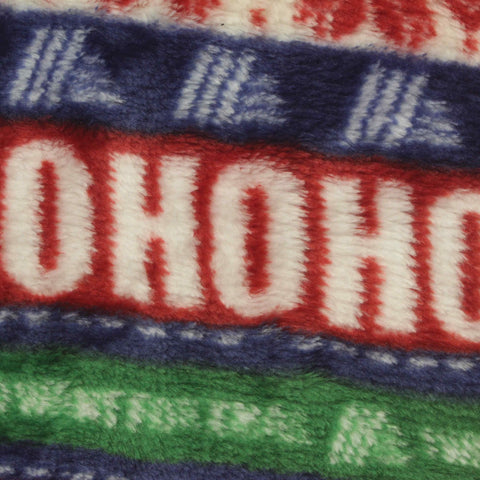 Printed 100% Polyester Sherpa Fleece Fabric, 260 gsm, 170 cm — Multi