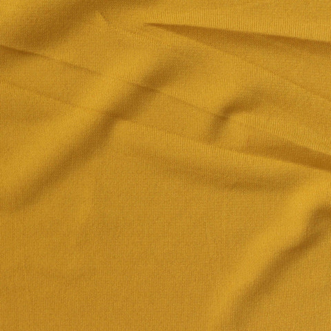 Mustard ITY Knit, Polyester