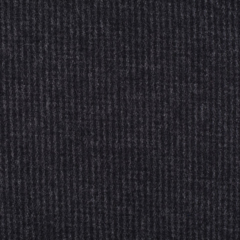Plaid Brushed Knit Fabric, 160 gsm — Black