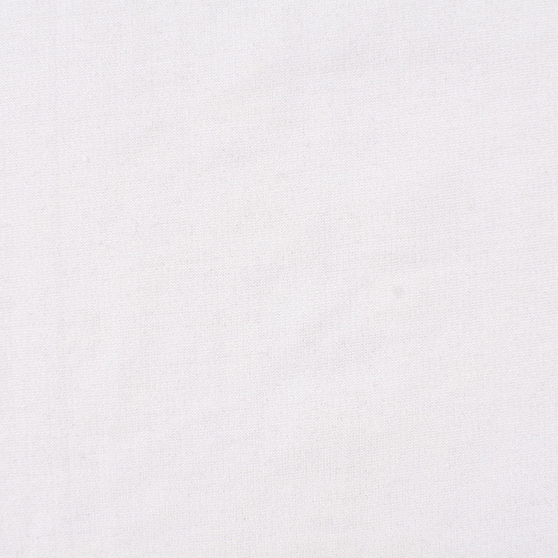 Viscose Stretch Ponte Knit Fabric, 390 gsm, 168 cm — White