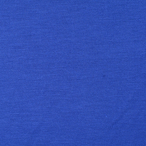 Viscose Stretch Jersey Knit Fabric, 190 gsm, 160 cm — Blue