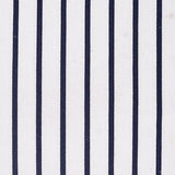 Navy Vertical-Stripe Ponte Knit, Poly-Viscose — texture