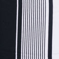 Striped Cotton Modal Jersey Knit Fabric, 160 gsm, 160 cm — White