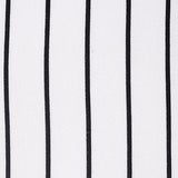 Black Vertical-Stripe Jersey Knit, Viscose — texture