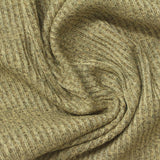 Light Beige Marl Rib Knit, Polyester — photo 3