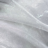 Jacquard Linen Polyester Jersey Knit Fabric, 70 gsm, 160 cm — Grey — photo 3