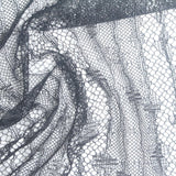 Grey Vertical-Stripe Lace, Nylon-Viscose — photo 3