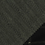 Black Check Interlock Knit, Polyester — photo 3